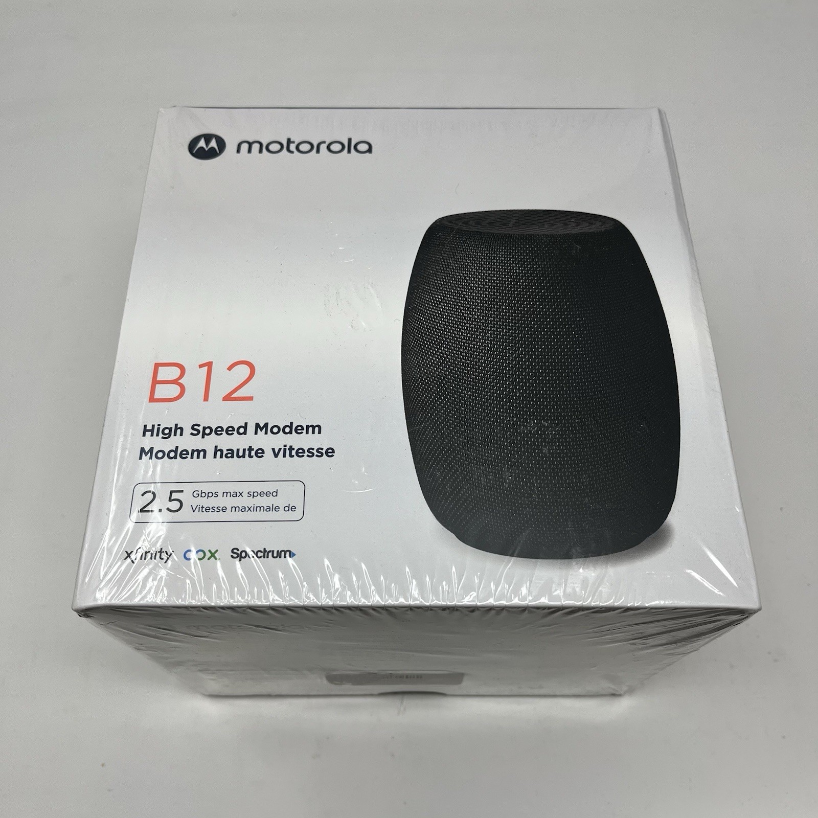NEW Motorola B12 DOCSIS 3.1 High Speed Cable Modem 2.5Gbps Xfinity Cox Spectrum