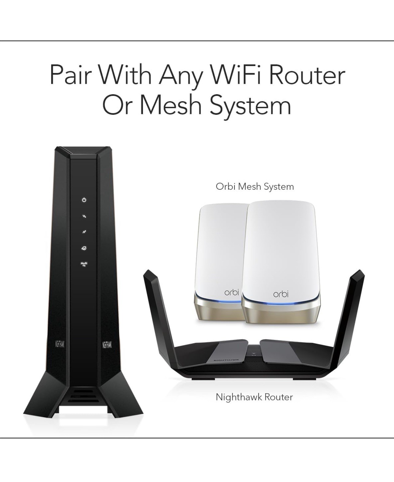 NETGEAR Nighthawk Multi-Gig Cable Modem (CM2000)