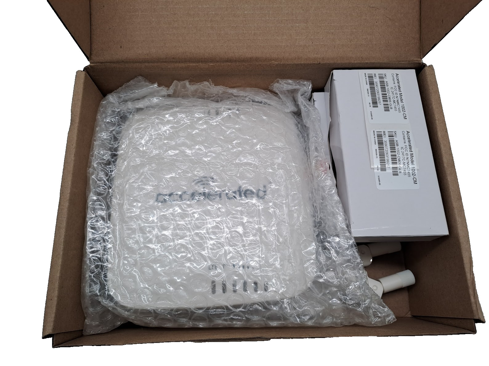 ACCELERATED CONCEPTS INC ROUTER 6310-DX 1002-CM MODEM IRG