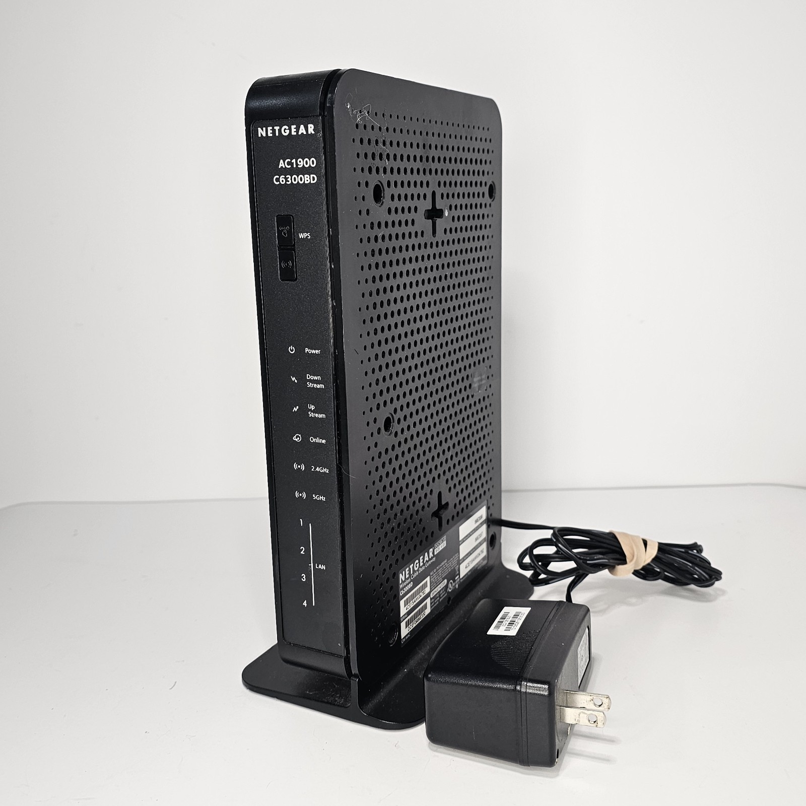 NETGEAR C6300BD DOCSIS 3.0 AC1900 Cable Modem WiFi Router Combo Tested