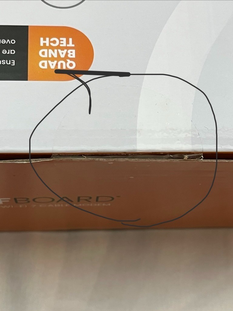 New Arris G54 SURFboard® DOCSIS® 3.1 Gigabit Modem & Wi-Fi® 7 Router sealed