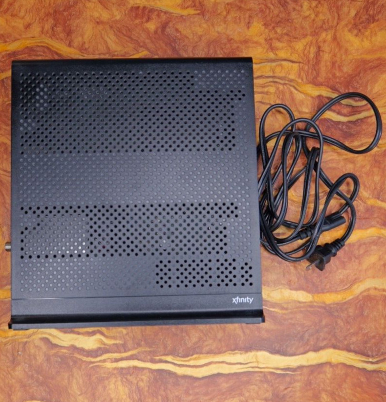 Technicolor TC8305C Xfinity Black WiFi Dual Band Wireless Cable Modem With Cord