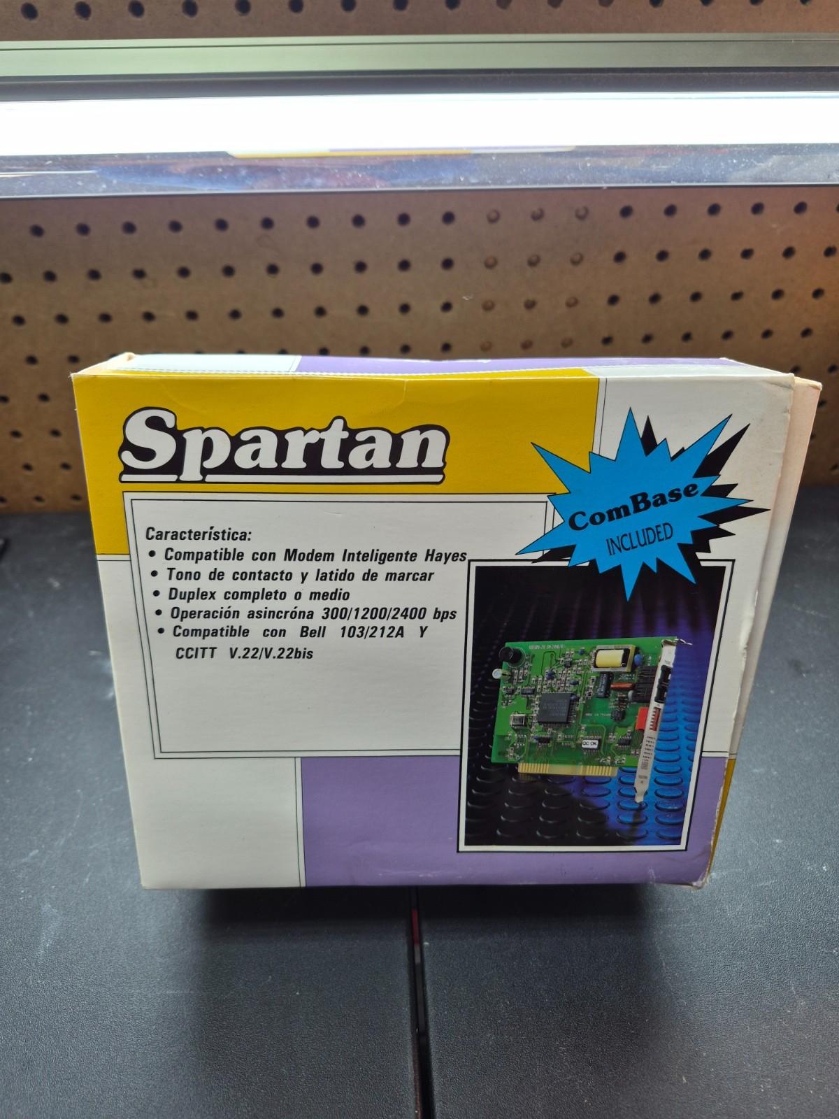Spartan Dial-up Modem Card Open Box