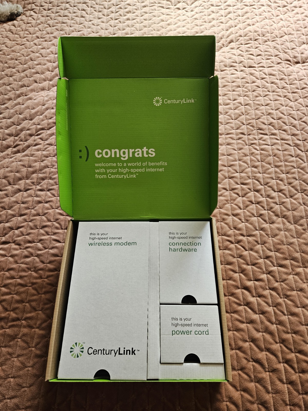 New In Box Century Link Wireless Router Modem, Never Used