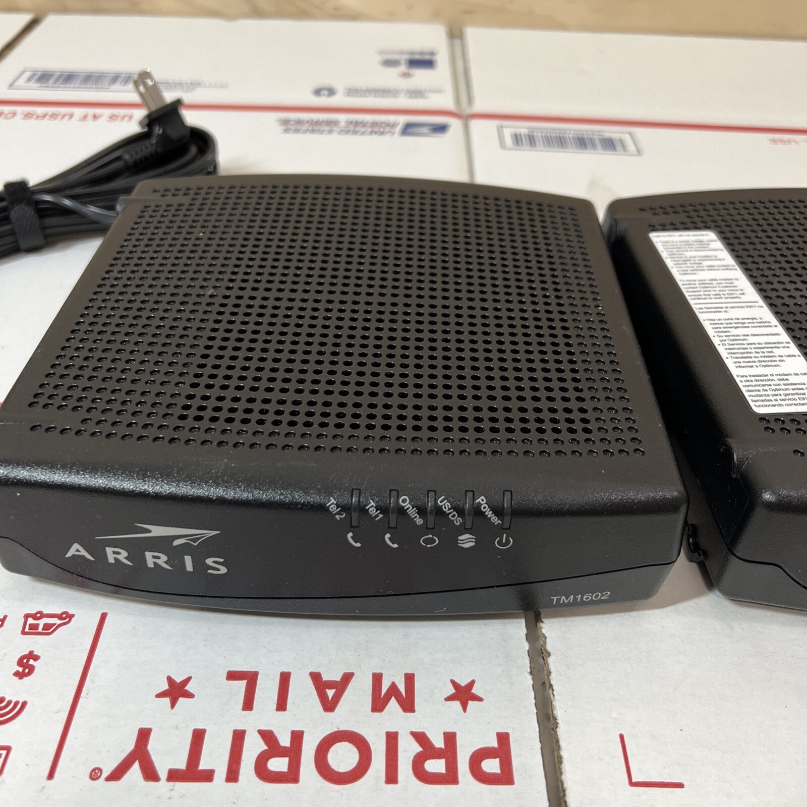 2 X ARRIS TM16002A 3.0 Modem – Black