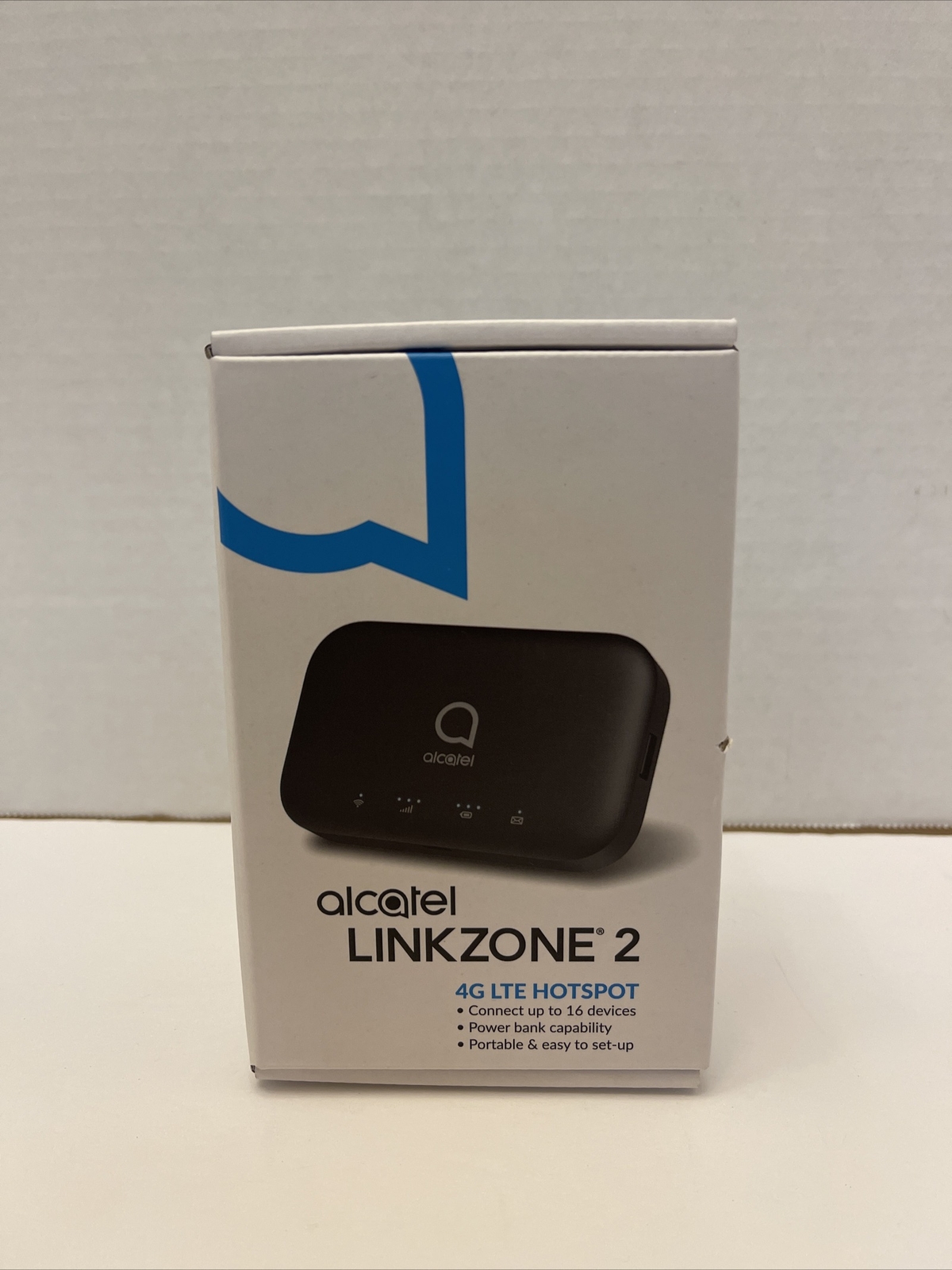 Alcatel Linkzone 2 Mobile WiFi Hotspot Modem 4G LTE Powerbank Boost Mobile New