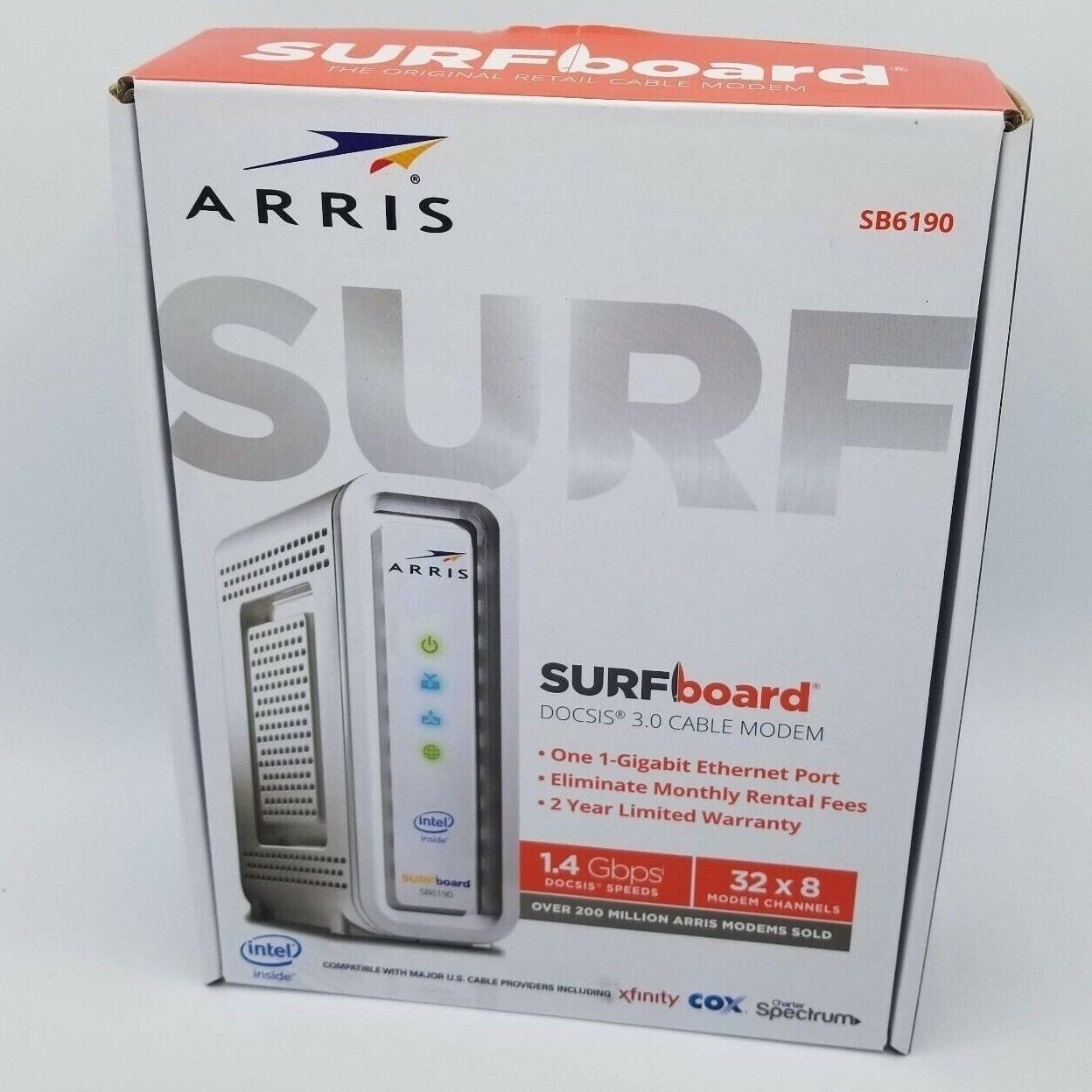 ARRIS SURFboard DOCSIS 3.0 Cable Modem – SB6190