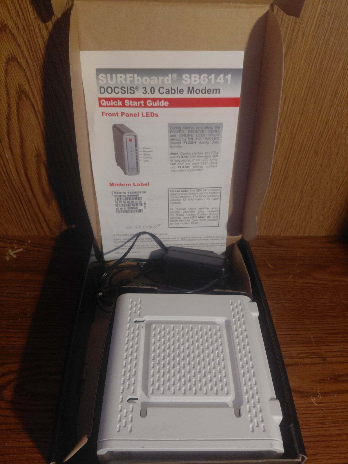 Motorola ARRIS SURFboard SB6141