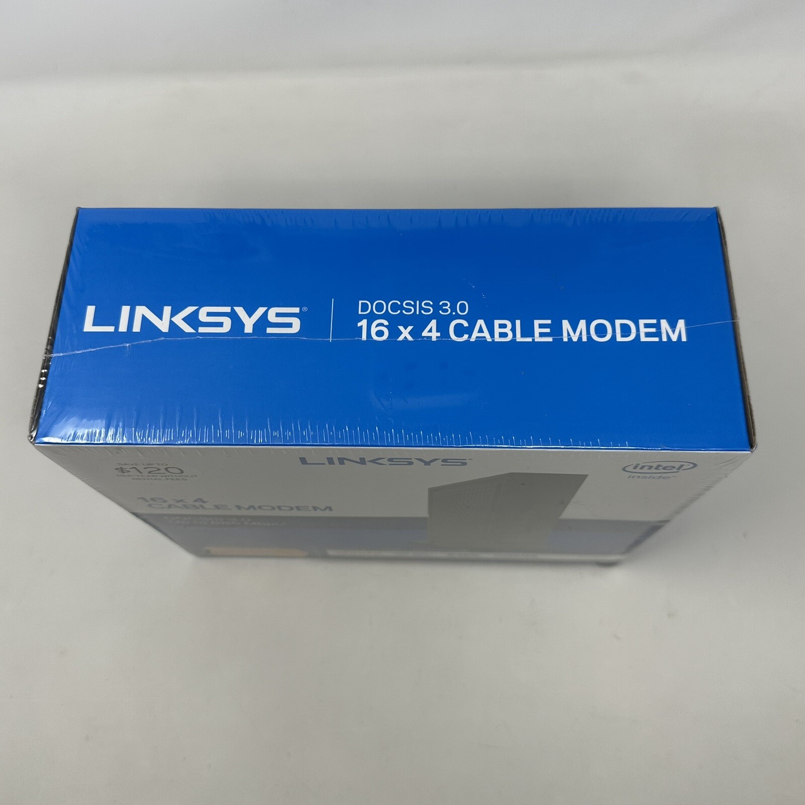 Linksys Docsis 3.0 16×4 Cable Modem Intel CM3016 New & Sealed