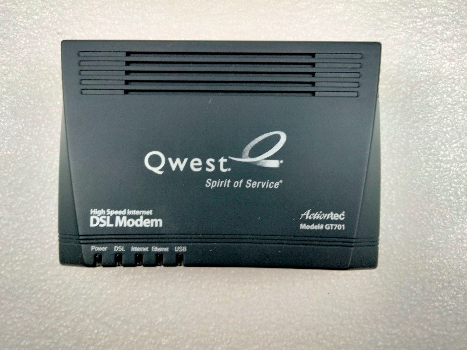 New ActionTec DSL Modem With Wireless Gateway GT701 Same Day Shipping