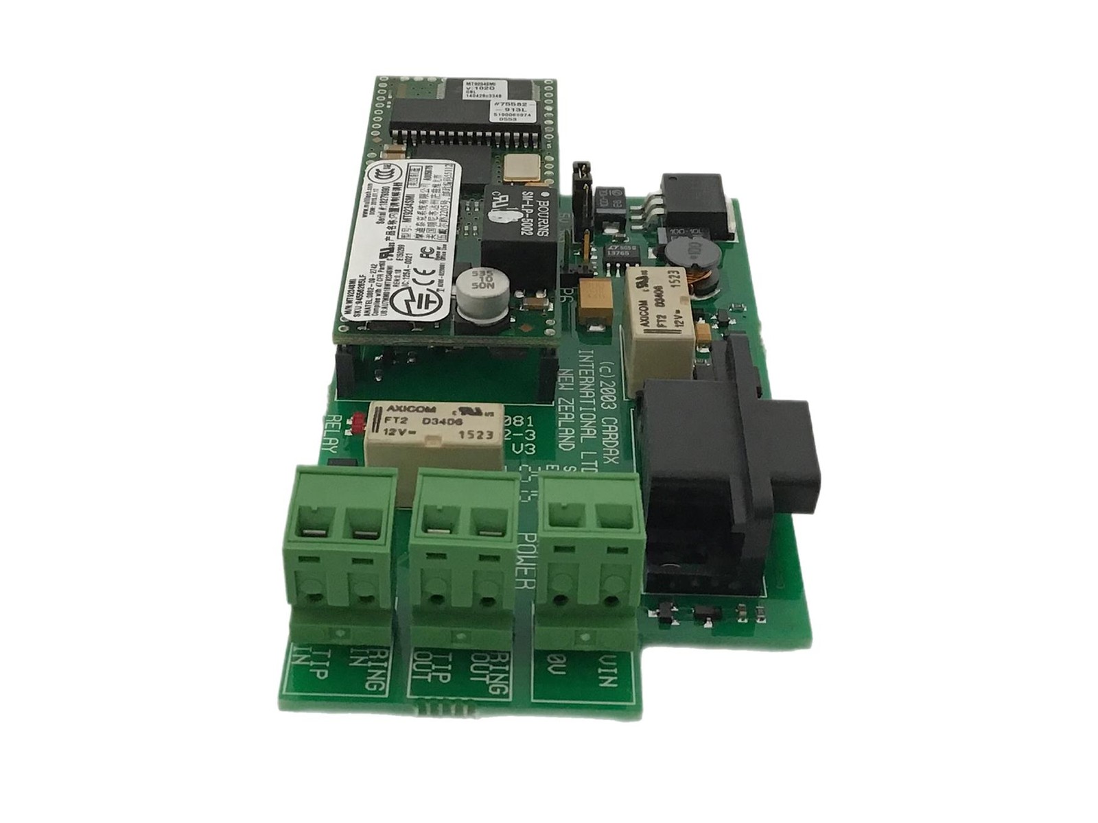 MultiTech MT9234SMI Industrial External Serial V.92 Modem Module Card 5-12V DC