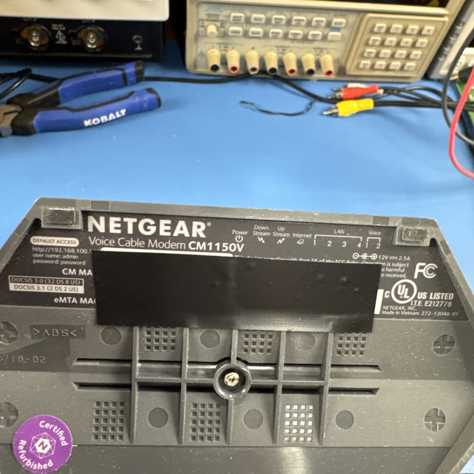 NETGEAR CM1150V Nighthawk Cable Modem for Comcast Xfinity Voice