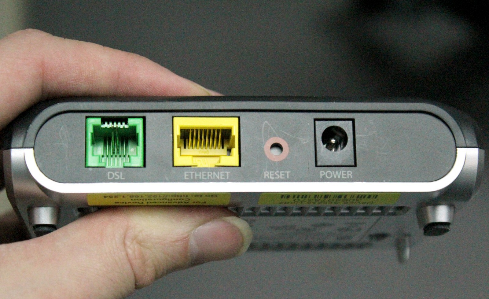 Motorola ATT AT&T High Speed DSL Modem 3360 ADSL2 24 Mbps Internet Ethernet Cord