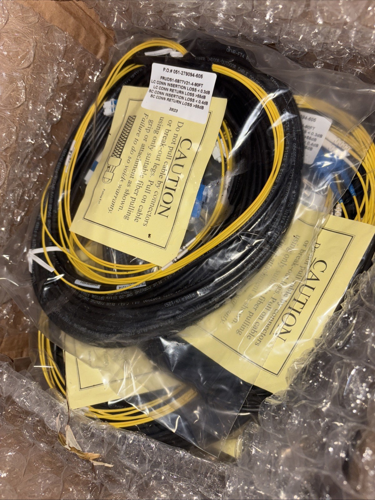 Corning fiber patch cables