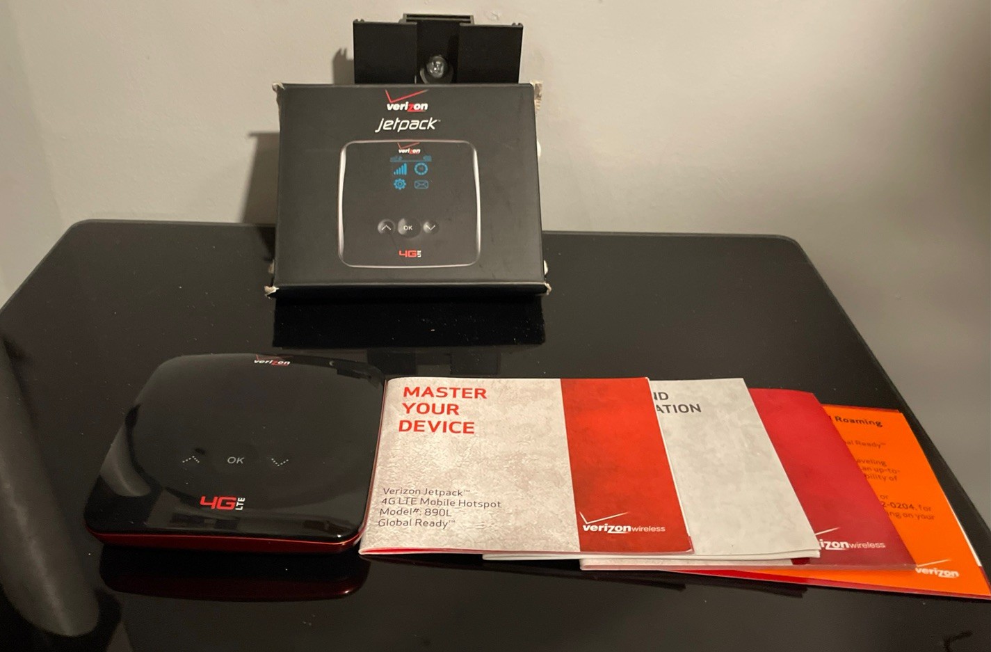 💥Verizon 4G LTE 890L Jetpack Mobile Hotspot Wireless Wi-Fi Modem WORKING