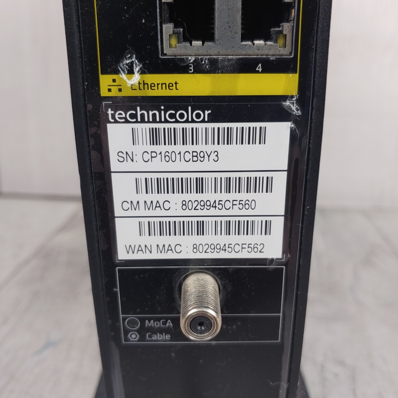 Technicolor TC8715D DOCSIS 3.0 Cable Modem Wi-Fi Router Gateway Dual Band TESTED
