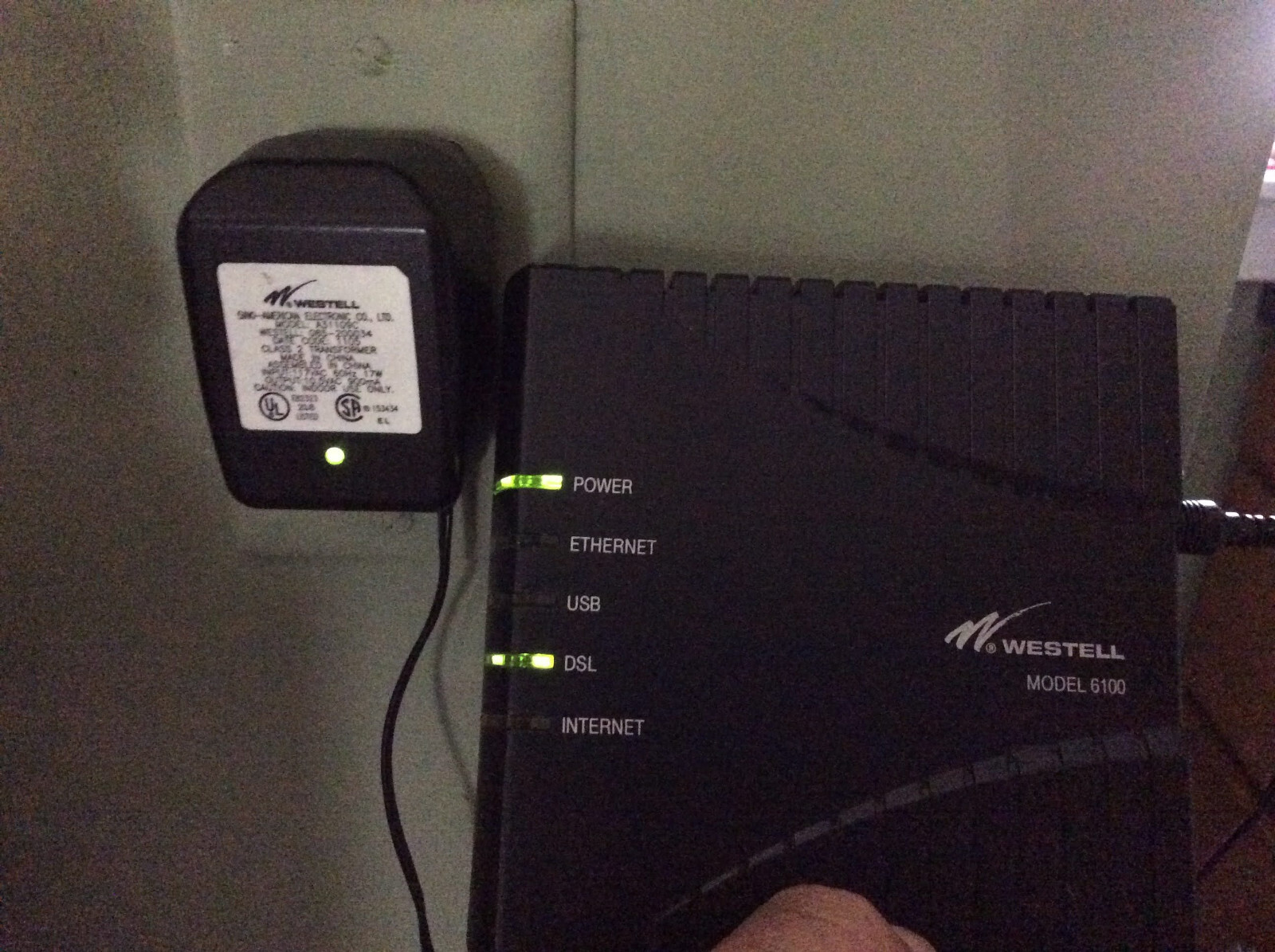 Westell Model 6100 with power Supply – USED