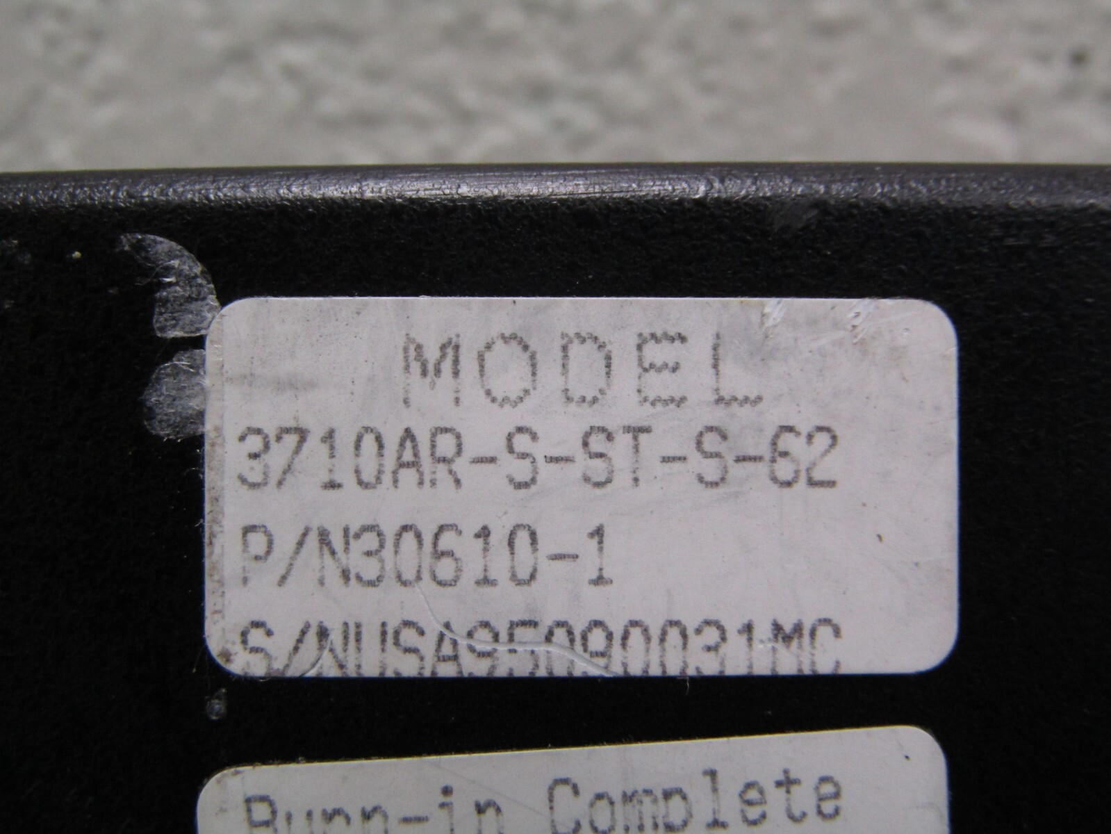 OPTELECOM FIBER OPTIC MODEM MODEL 3710AR