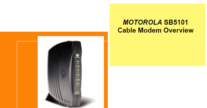 Motorola SURFboard SB5101 Cable Modem