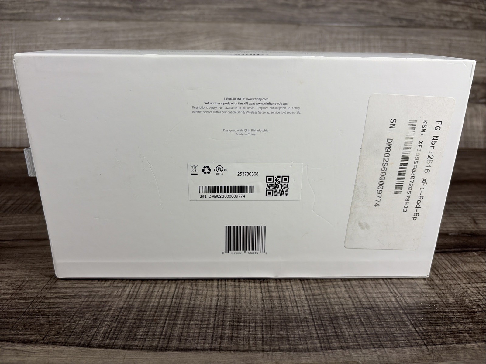 Xfinity XFI Pods Wifi Network Range Extender Model A1A White Pack of 6