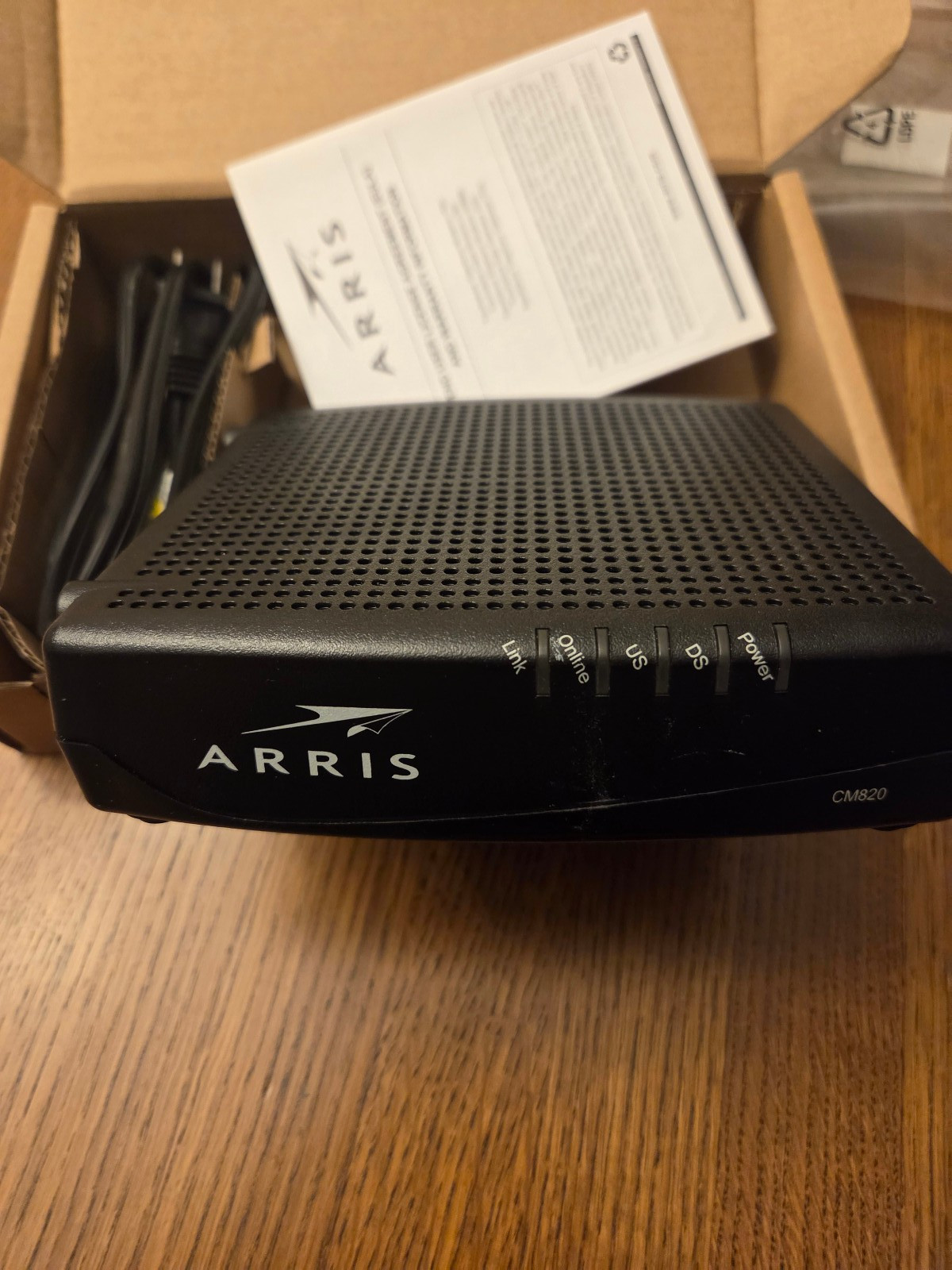 ARRIS CM820A/CT DOCSIS 3.0 Cable Modem