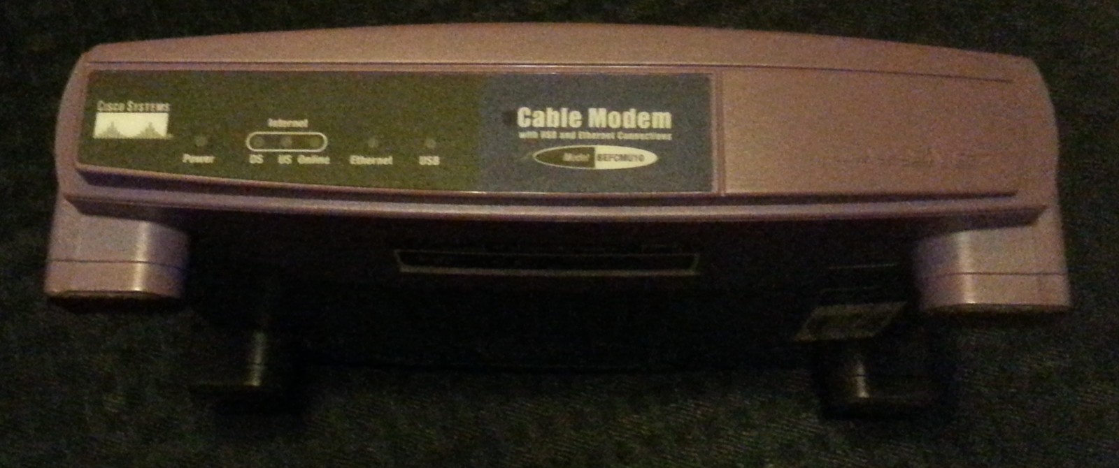 Linksys BEFCMU10 Cable Modem W/USB And Ethernet Connection W/Original Box