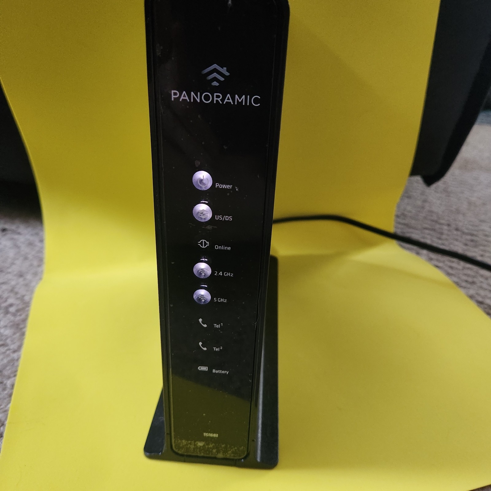 Arris Panoramic TG1682G Dual Band 2.4GHz 5GHz Wireless WiFi Router + Cable Modem