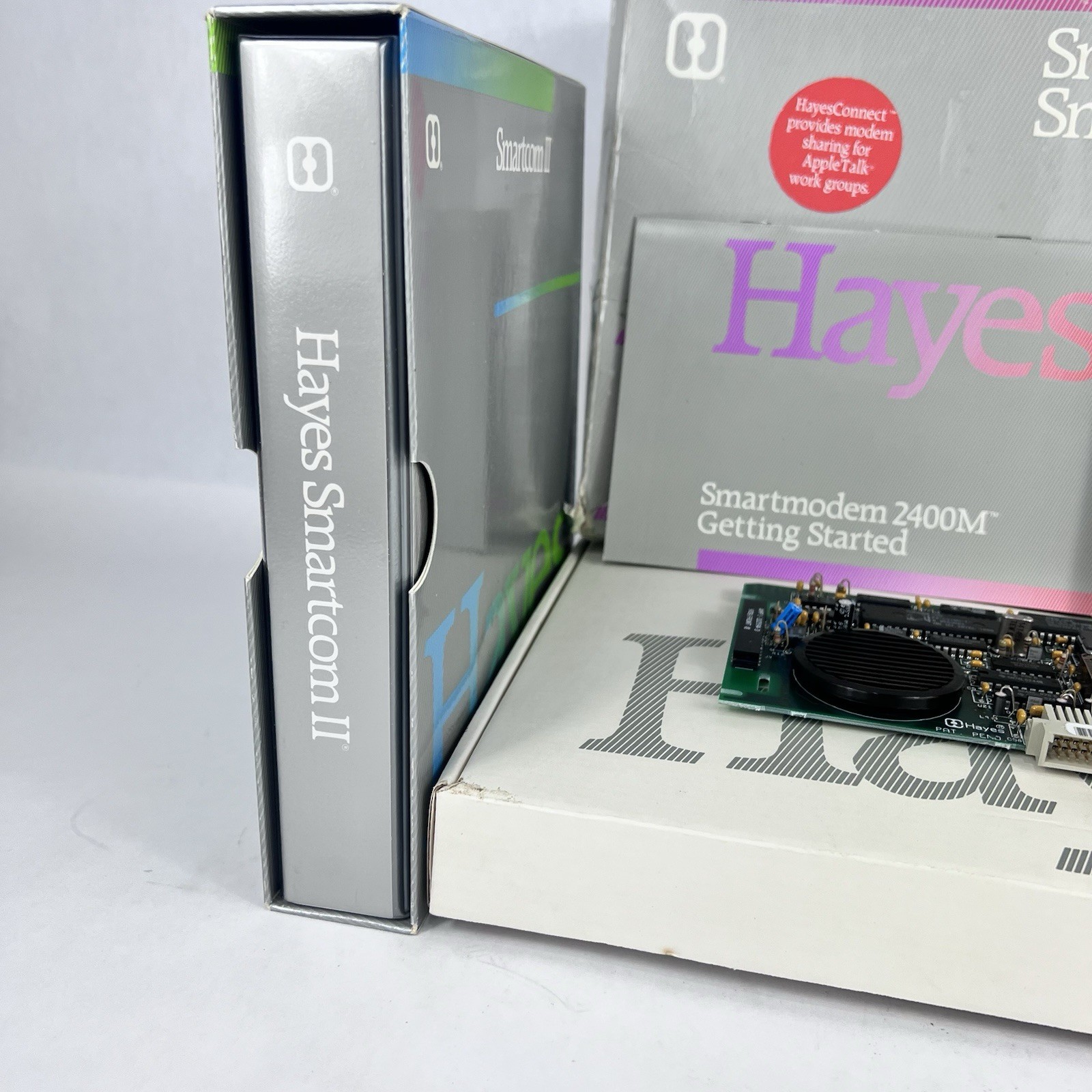 Hayes 07-00056 SmartModem 2400M Smartcom II 2 Computer Modem Board 3102US New
