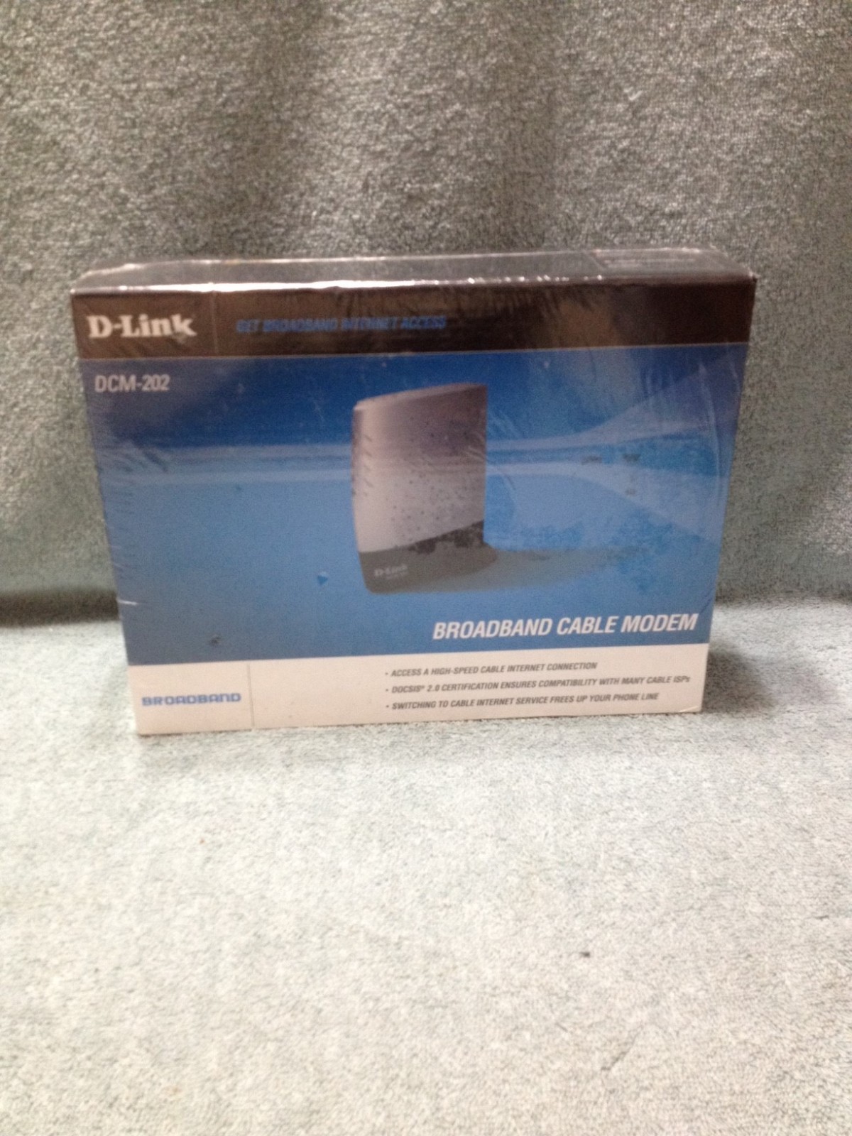 BRAND NEW SEALED D-LINK HIGH SPEED DCM-202 BROADBAND CABLE MODEM