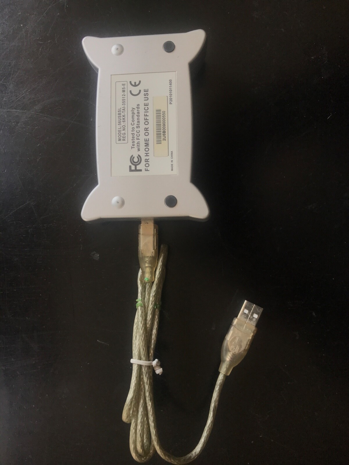 VINTAGE Best Data Model 56USBSL ~ External 56k V.92 USB Fax Modem