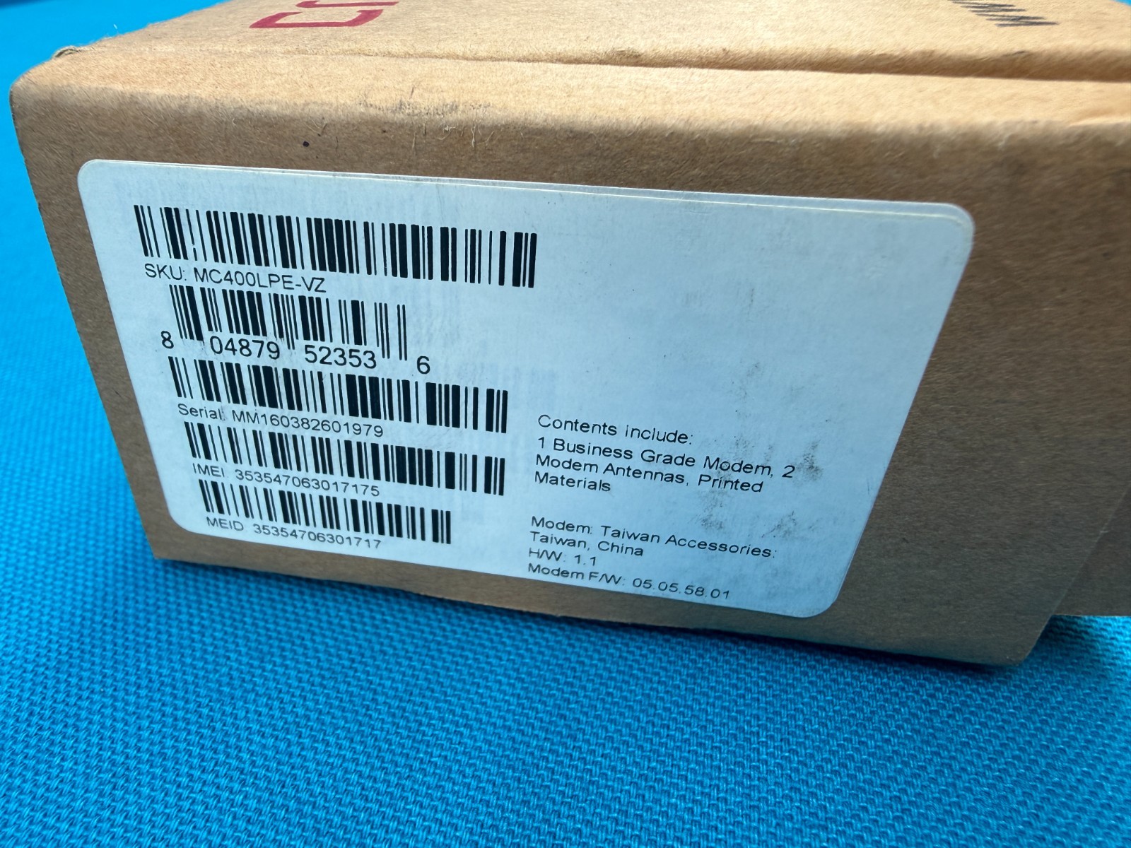 Cradlepoint MC400LPE-VZ Integrated 4G LTE Dual Modem with Antennas