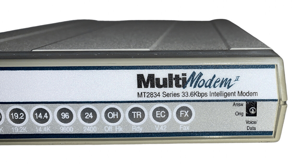 Multi Tech Systems MultiModem II MT2834BA W/ Power Adapter **SAME DAY SHIP*
