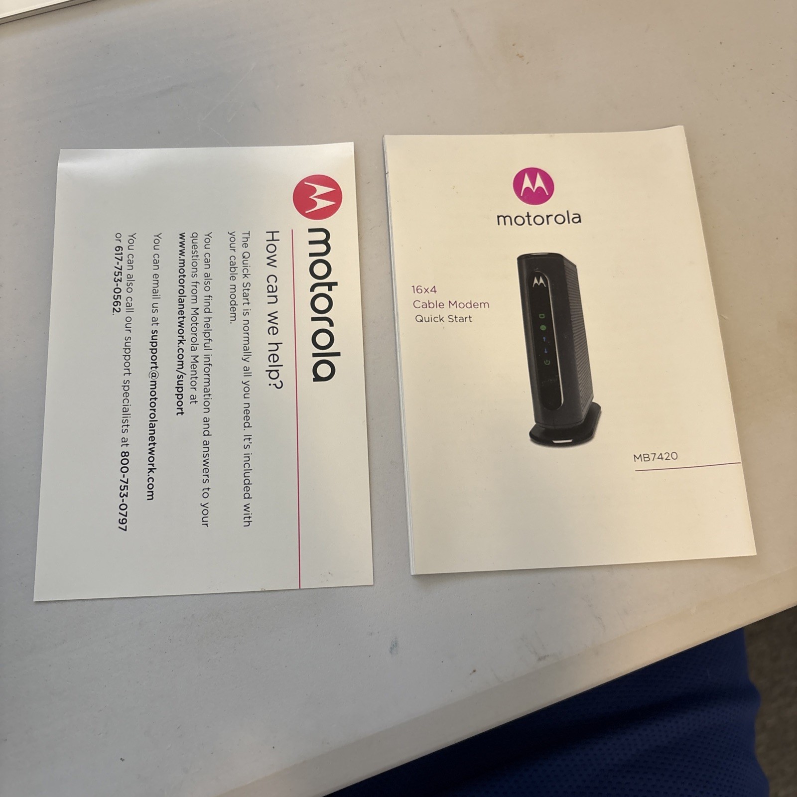Motorola MB742010 686mbps DOCSIS 3.0 Cable Modem