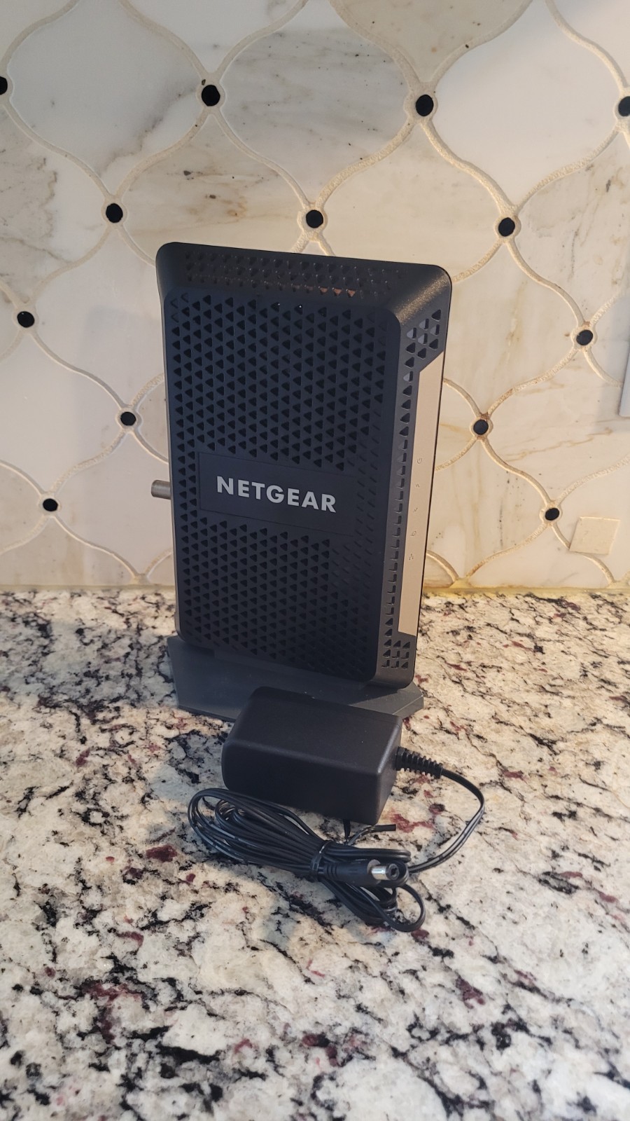 Netgear Nighthawk CM1000v2 (updated version) Coaxial and LAN port modem used
