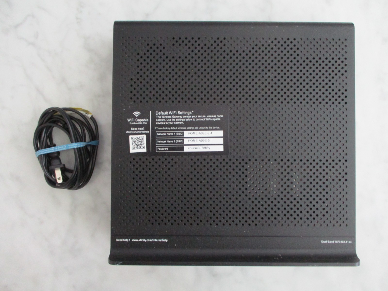 Xfinity Dual Band 802.11 Ac Wifi Capable Cable Modem Router Internet