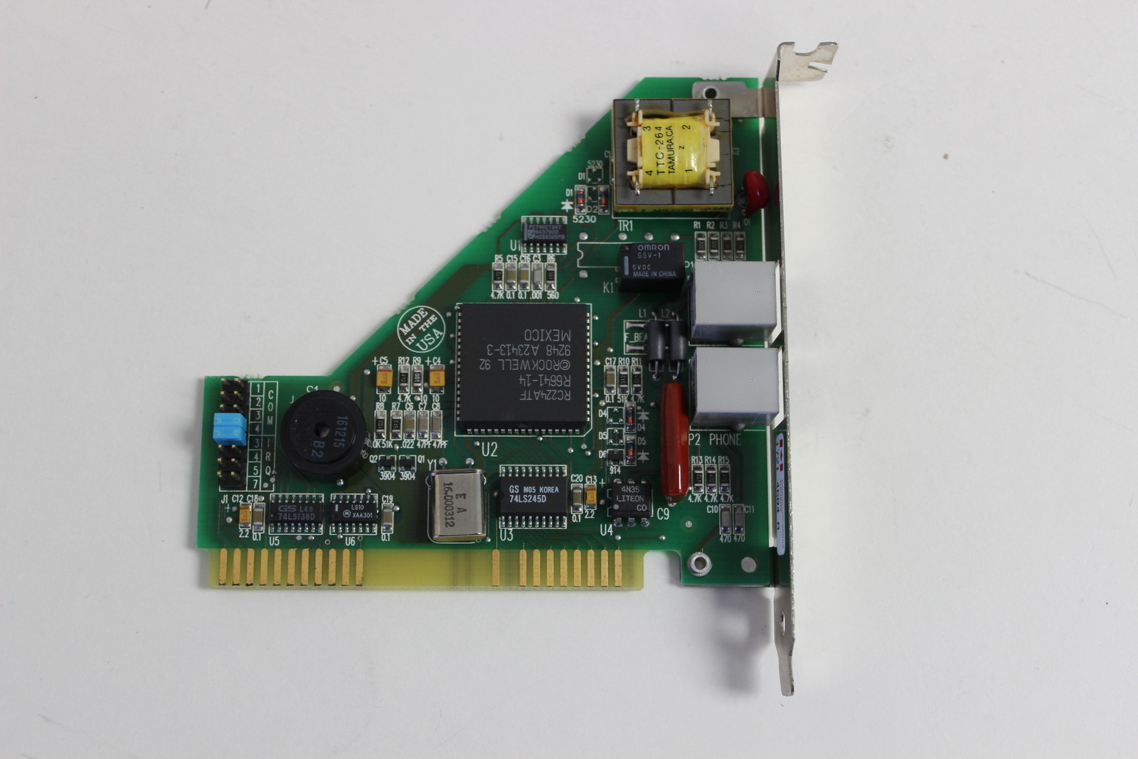 BOCA RESEARCH BRI4480 4481 ISA INTERNAL MODEM WITH WARRANTY