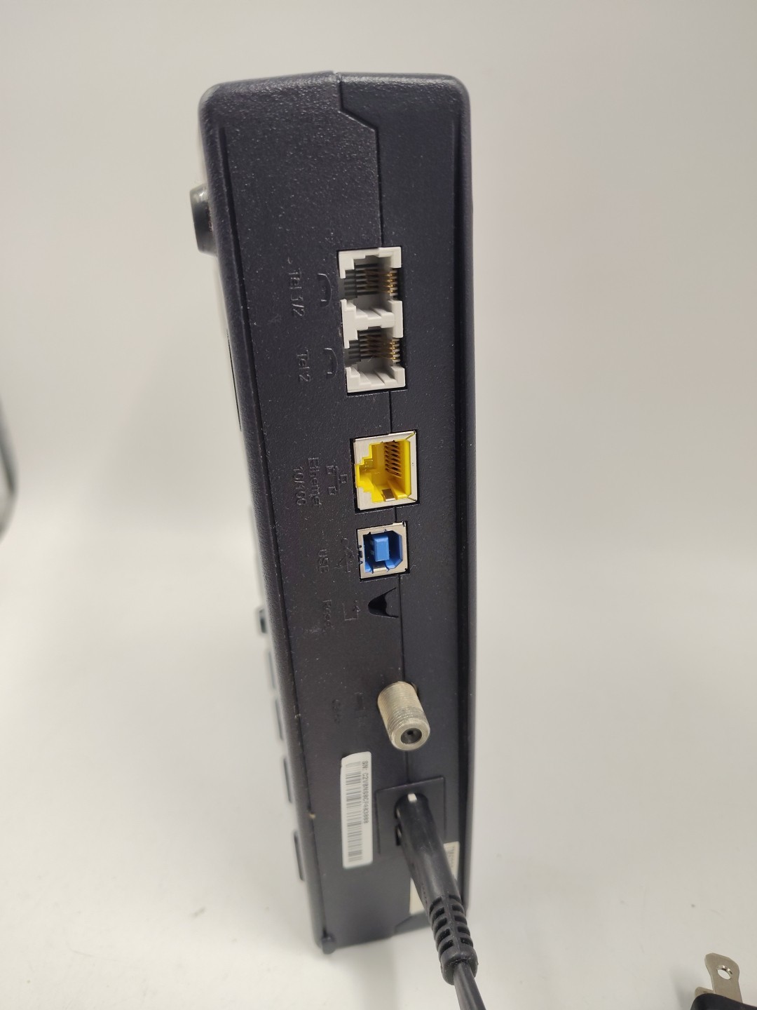 ARRIS TM602G/115 Touchstone Telephony Modem & Power Cord Computer Internet
