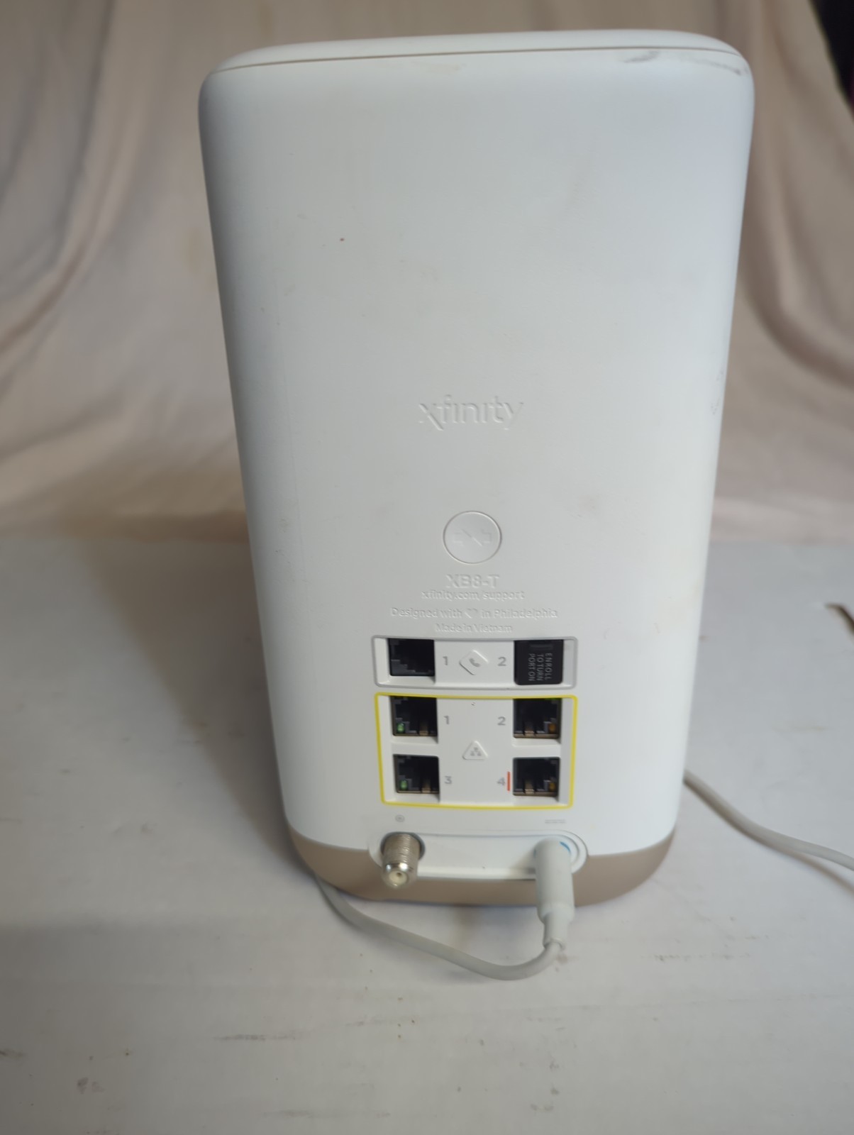 Xfinity xFi Gateway Router XB8-T Triband Wifi With Power Supply