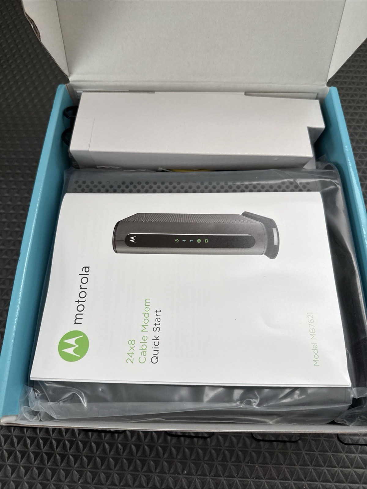 Motorola MB7621 Cable Modem | Approved by Comcast Xfinity, Cox, and Spectrum