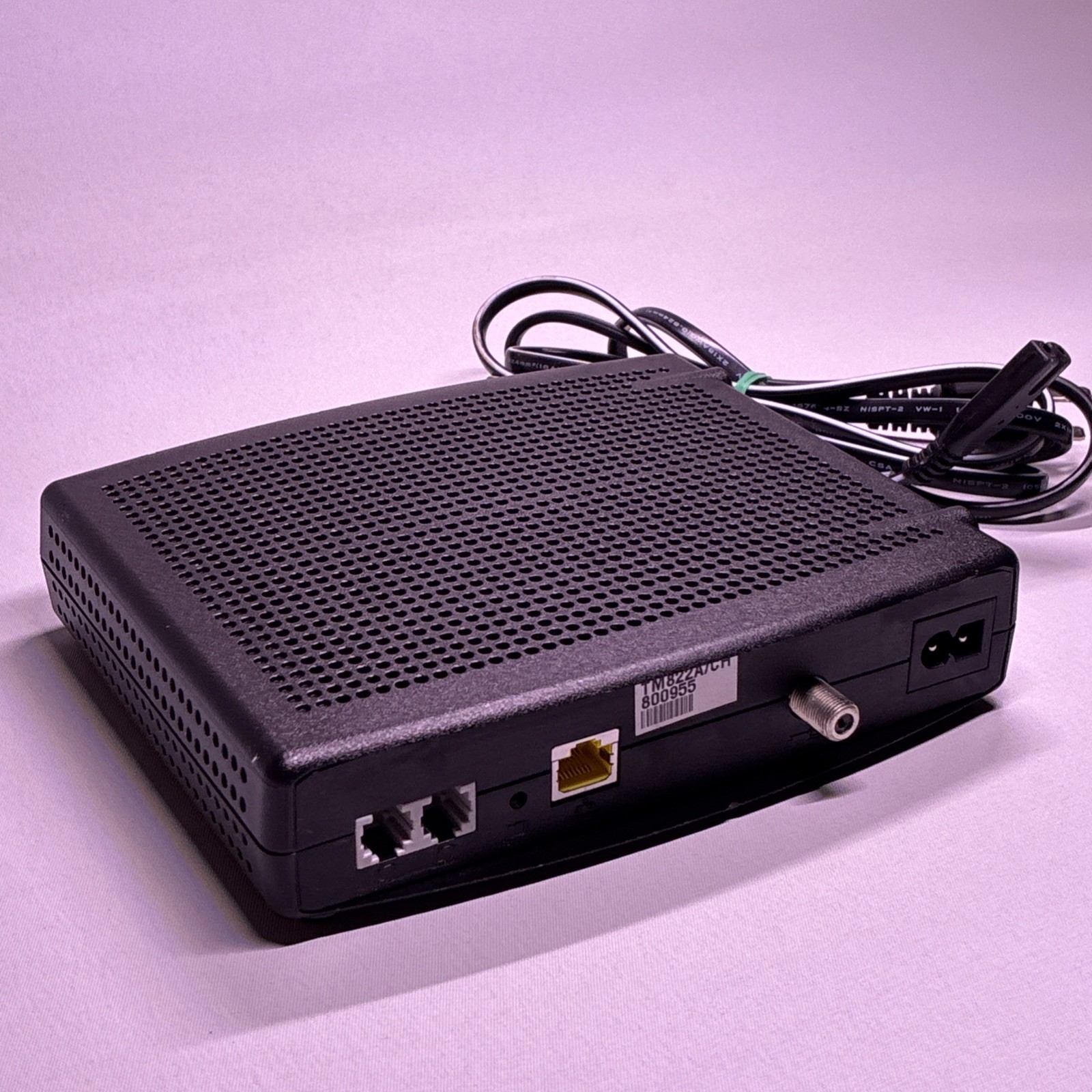 Arris TM822G Modem Cable