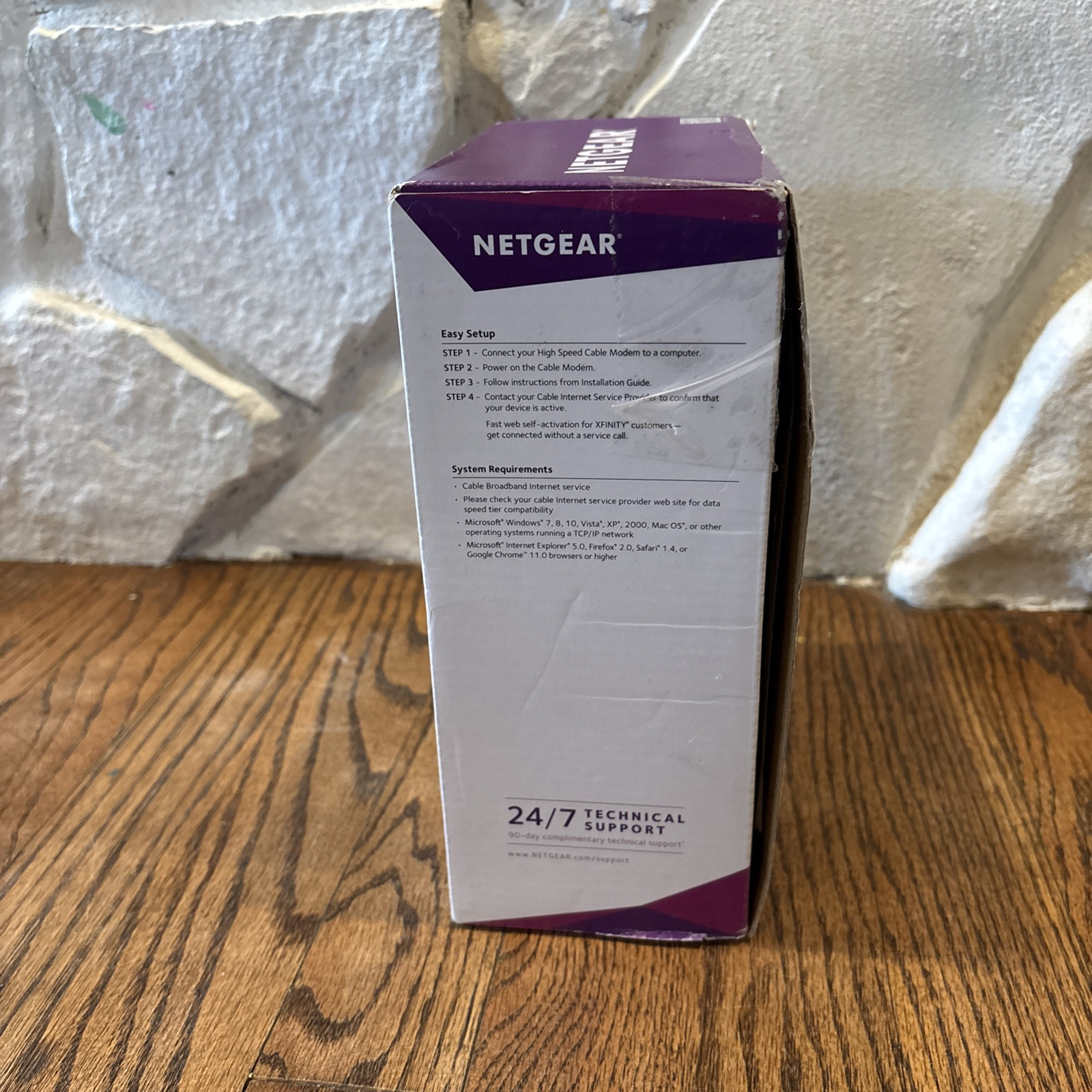 NETGEAR CM700-100NAS Cable Modem