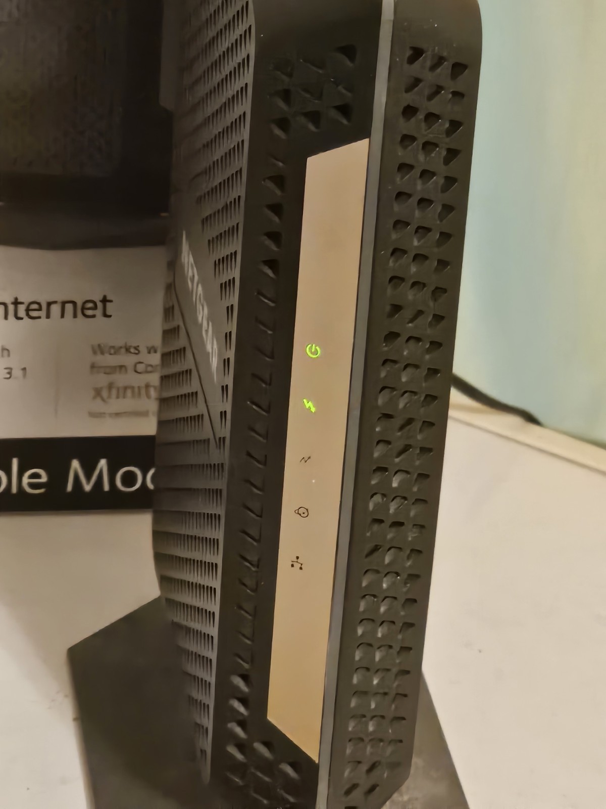 NETGEAR CM1000 Ultra-High Speed Cable Modem DOCSIS 3.1 W/ Power Cord