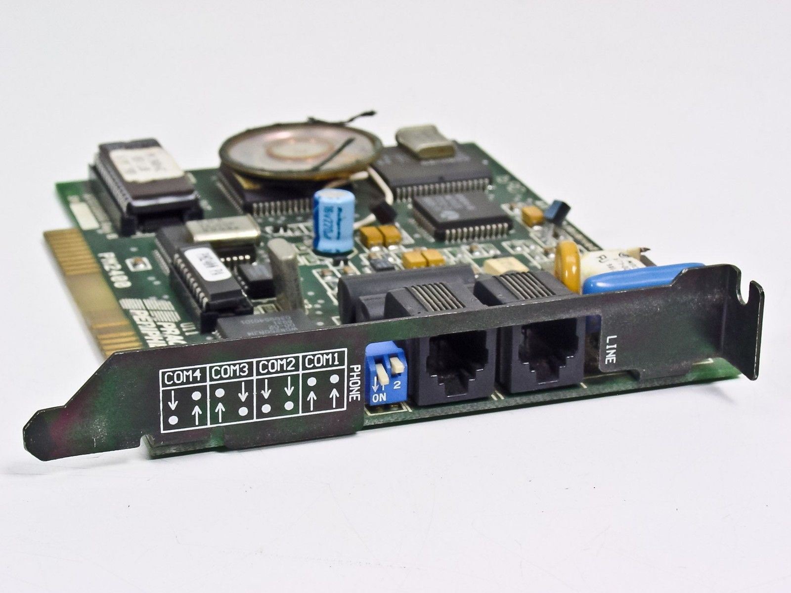 Practical Peripherals PM2400 8-Bit Internal ISA Modem Card A1010600 Rev B