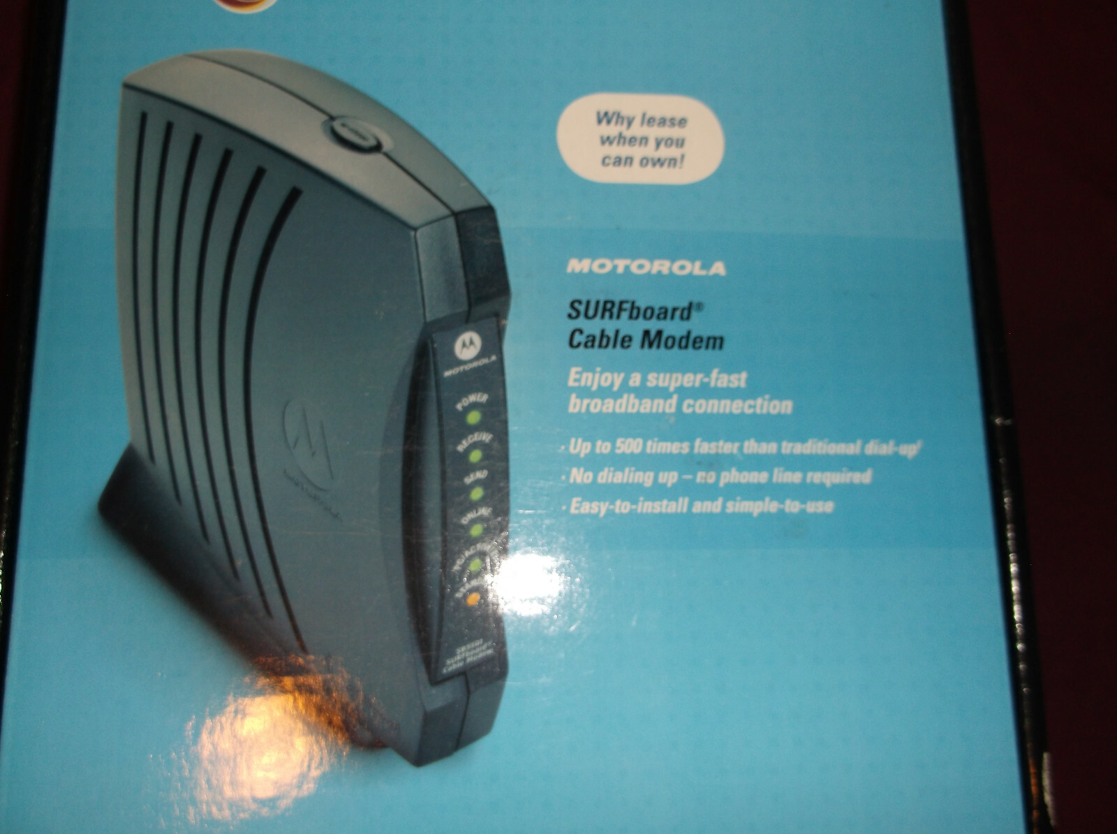 SEALED Motorola SURFboard SB5101U Cable Modem With AC Adapter BRAND NEW MINT