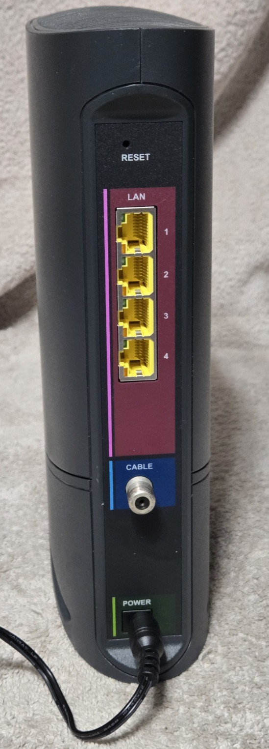 ARRIS CABLE MODEM ROUTER COMBO ~ G34 ~ Fast DOCSIS 3.1 Gigabit WiFi 6 – 1 Gbps