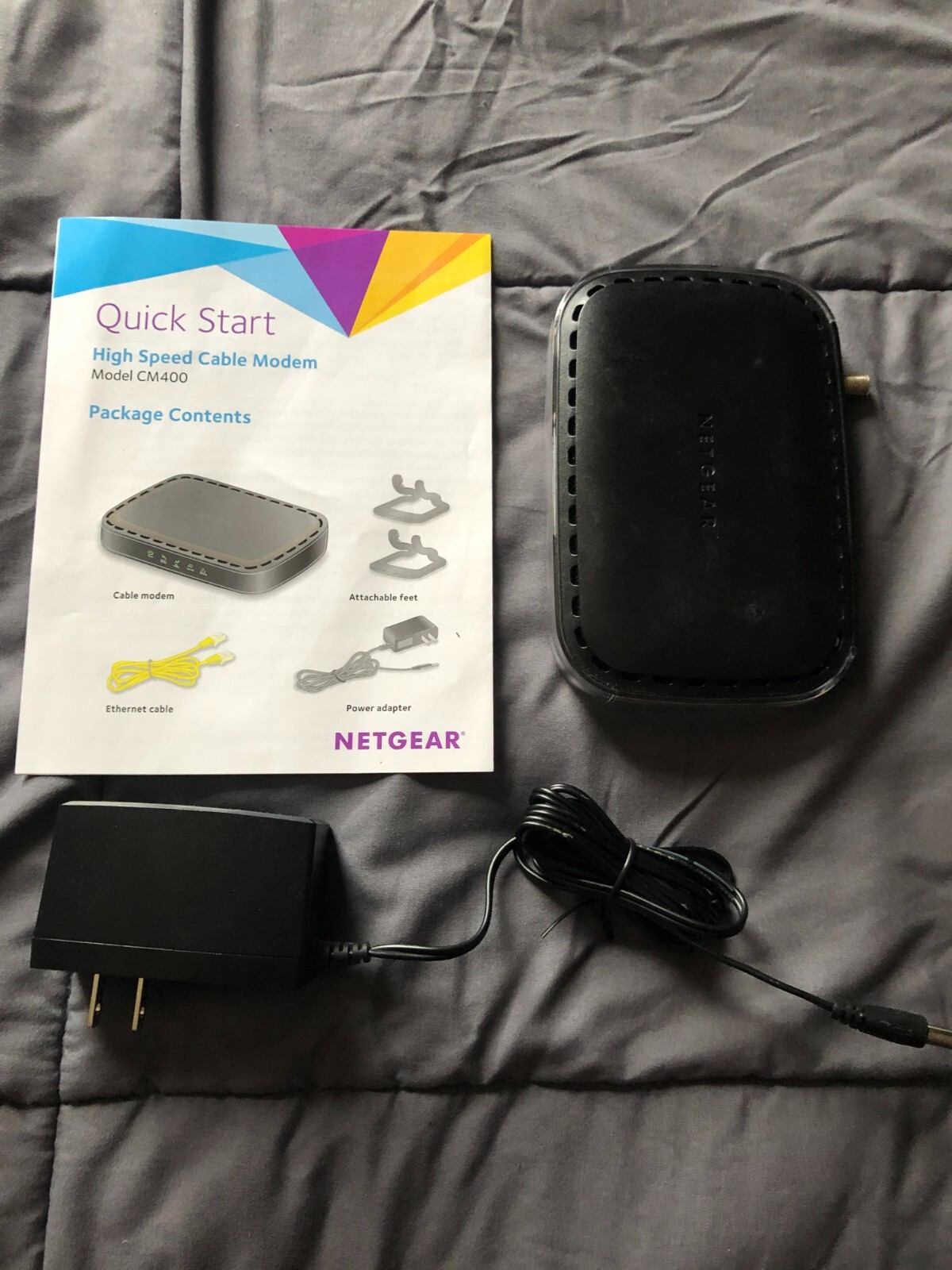Netgear DOCSIS 30 (CM400-100NAS) 340 Mbps
