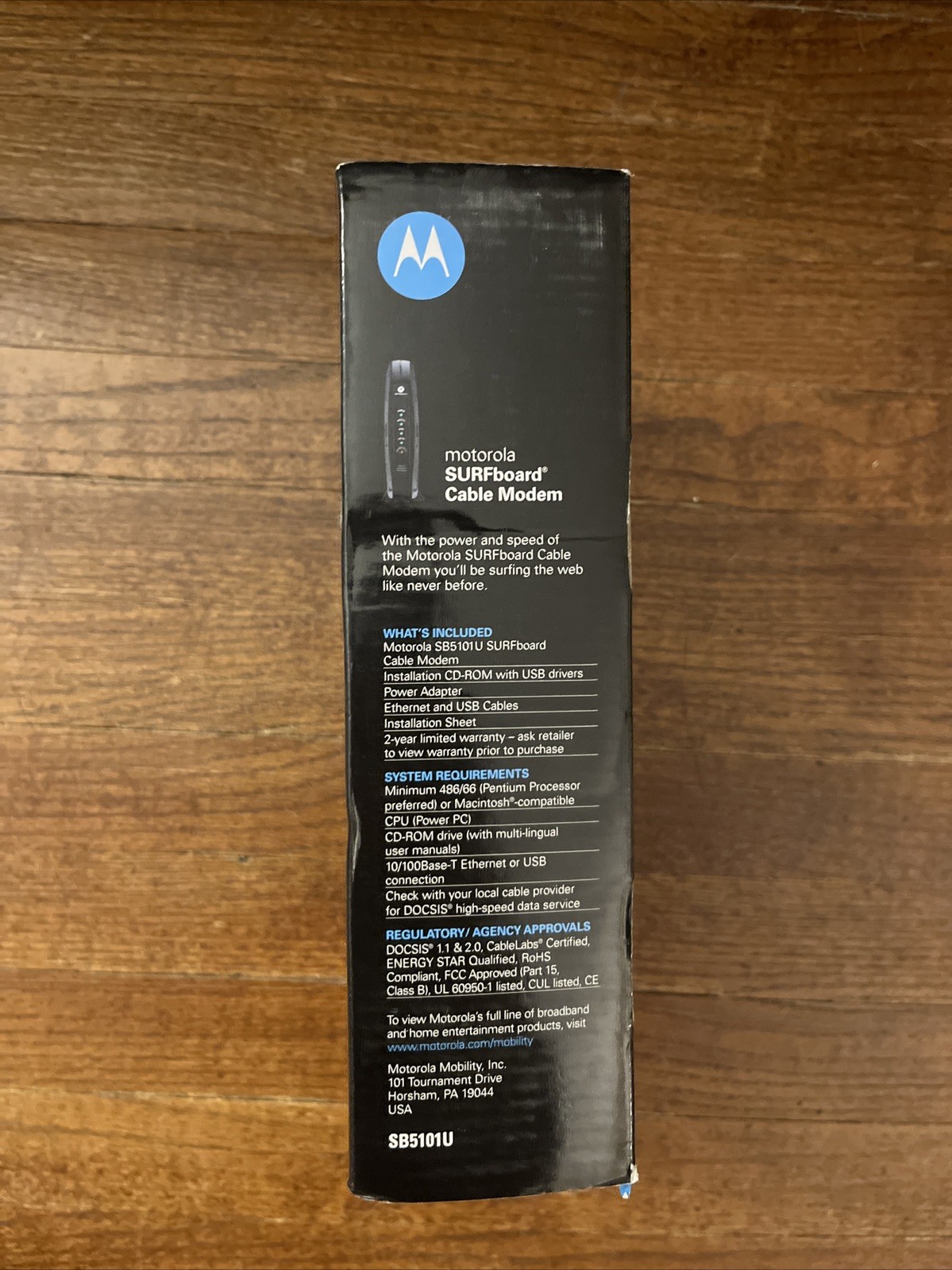 New SB5101U Motorola SURFboard Cable Modem High Speed Internet