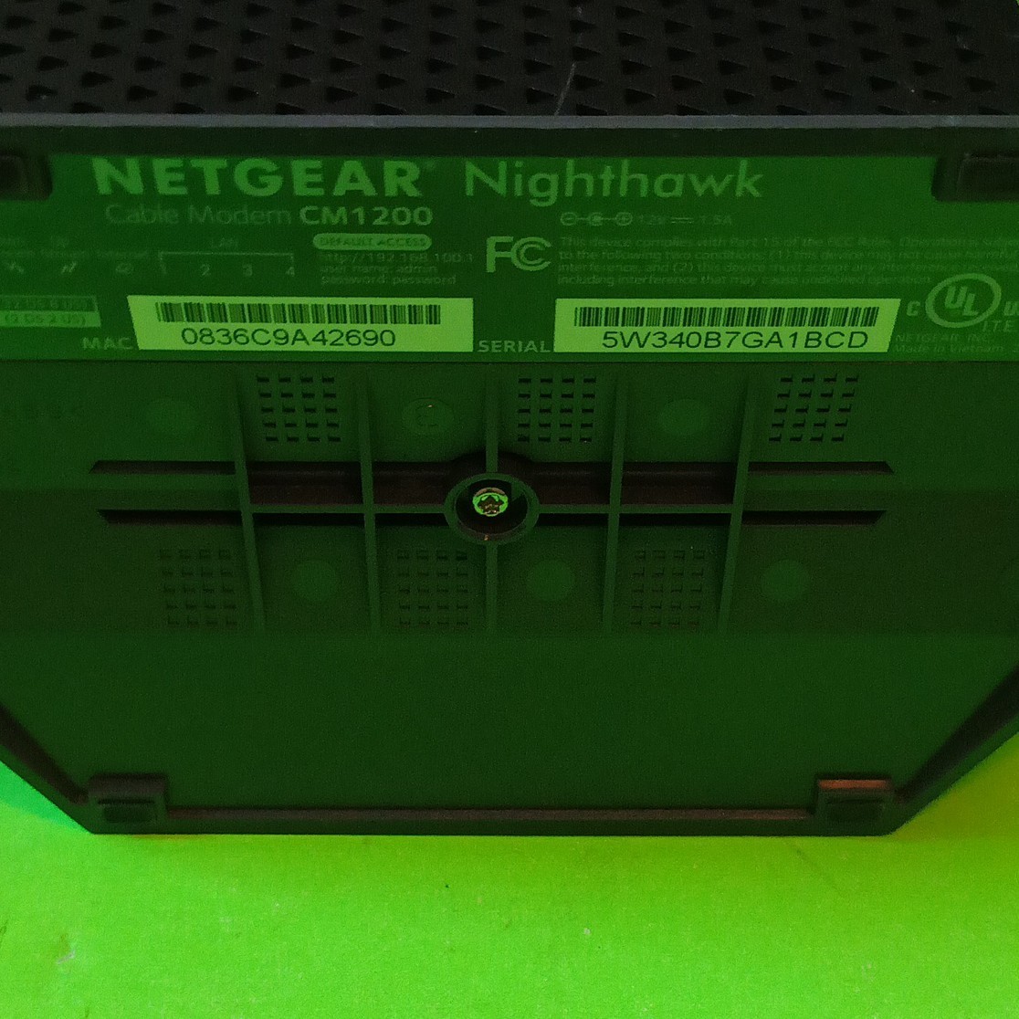 New NETGEAR Nighthawk CM1200 Multi-Gig Speed Cable Modem No Cord