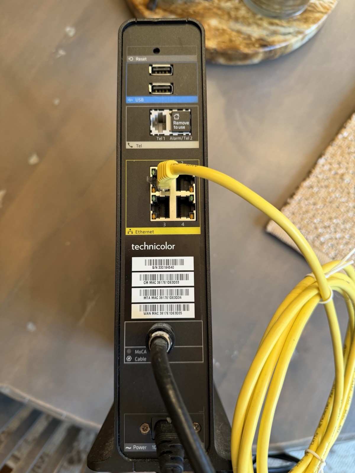 COMCAST Business Modem Router BWG DPC3941B Dual Band WiFi
