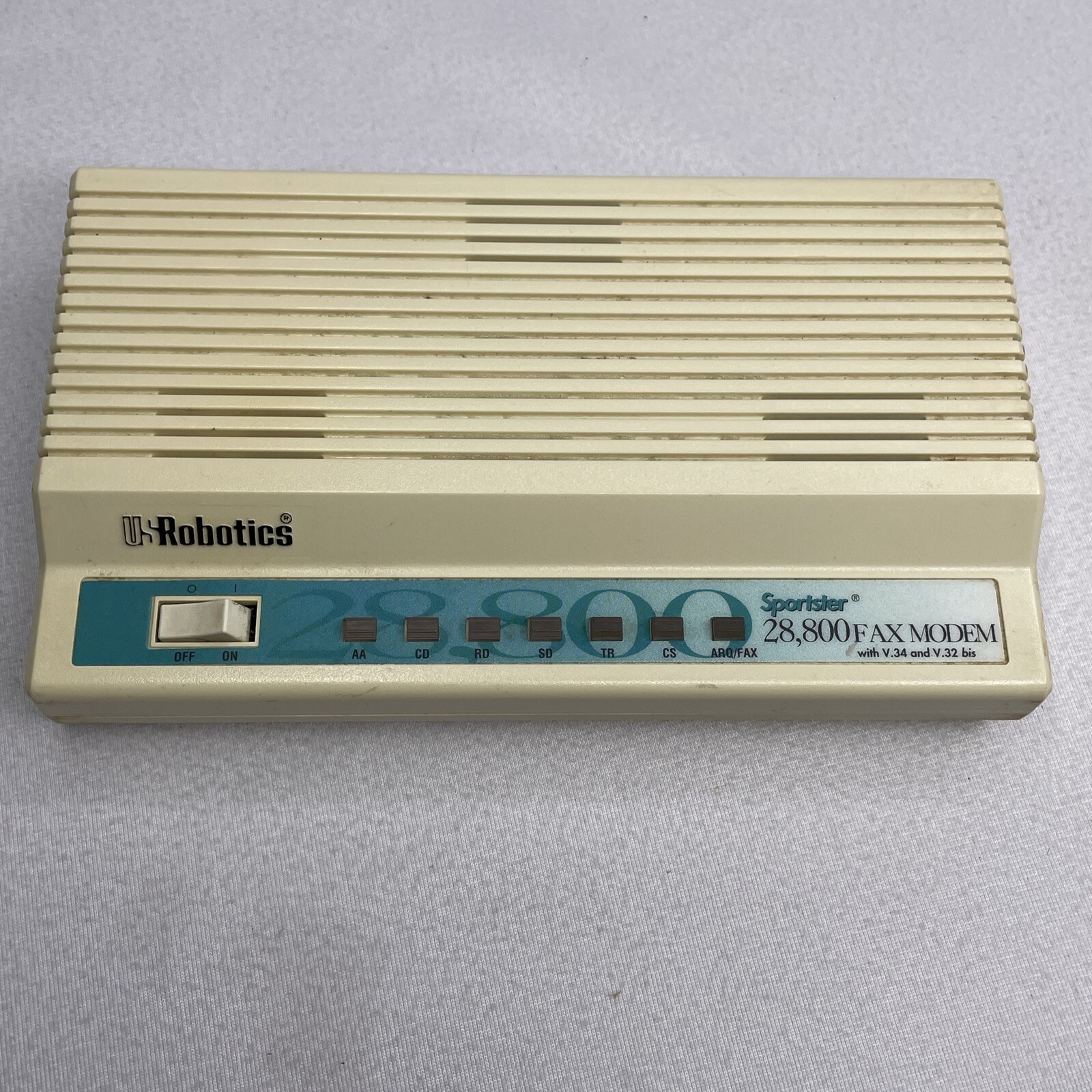 Modem Fax US Robotics Sportster 28,000 1995 UNTESTED